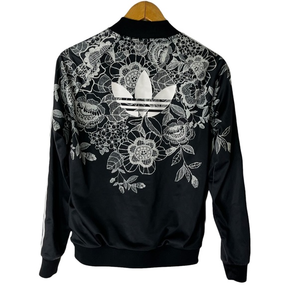 Adidas x Farm Rio Florido Bomber Jacket Limited Edition Size Small - Picture 6 of 14